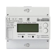 Compteur CT triphasé à quatre fils sur rail DIN -- D3034