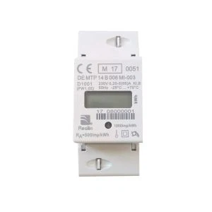 Compteur KWh monophasé monté sur rail DIN